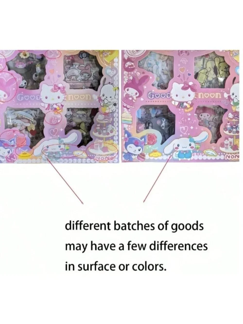 Hello Kitty & Friends Sticker Pack 100+ Cute Waterproof Stickers Scrapbook